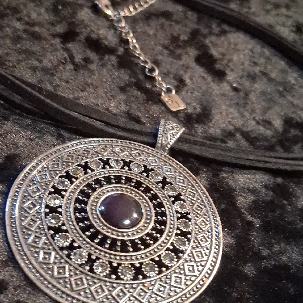 Park Lane Silver Pendant Necklace